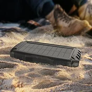 Solar Charger Power Bank Portable External Battery Pack