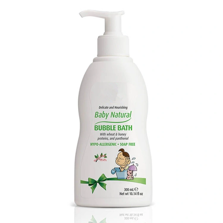 Nutritivo Natural Baby Baño de burbujas y el cuerpo Cleanser con miel