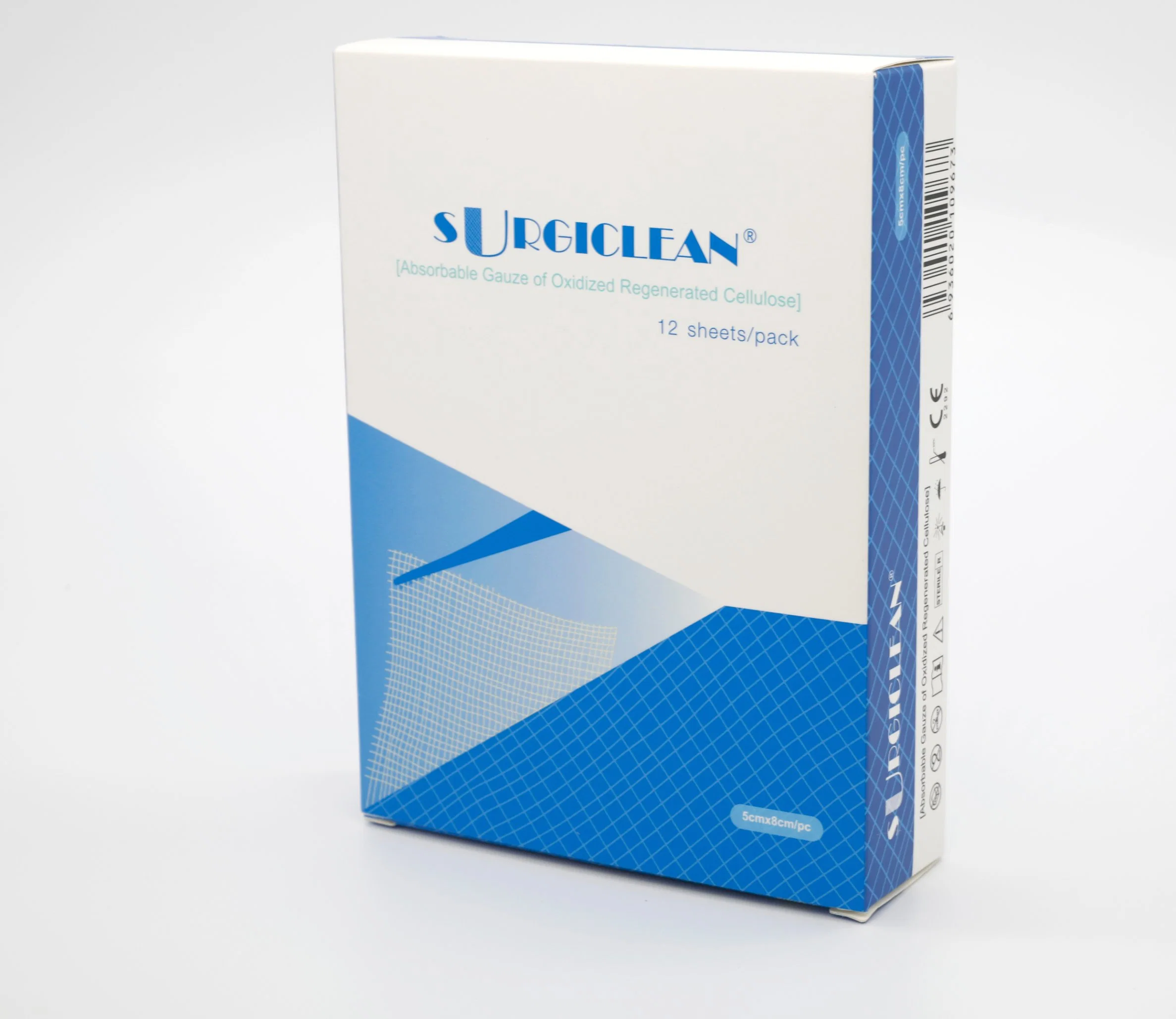 Dos años con la impresión de logotipo Surgiclean 12 pzas / Vestidor Caja de suministros médicos