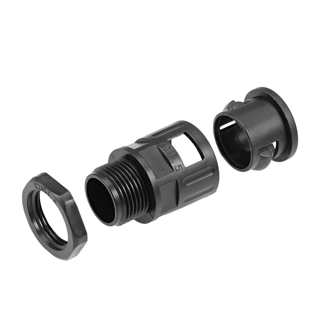 Quick Screw Connect Pipe Filling Valve ABS Plastic Hose Connect Fittings