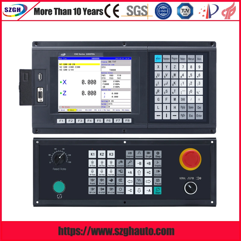 Szgh Best Selling Bohrmaschine Drehzahlregler 4 Achse Mit Schnittstelle USB für SPS Fräsen Idustrail Maschinenunterstützung RTCP Modus