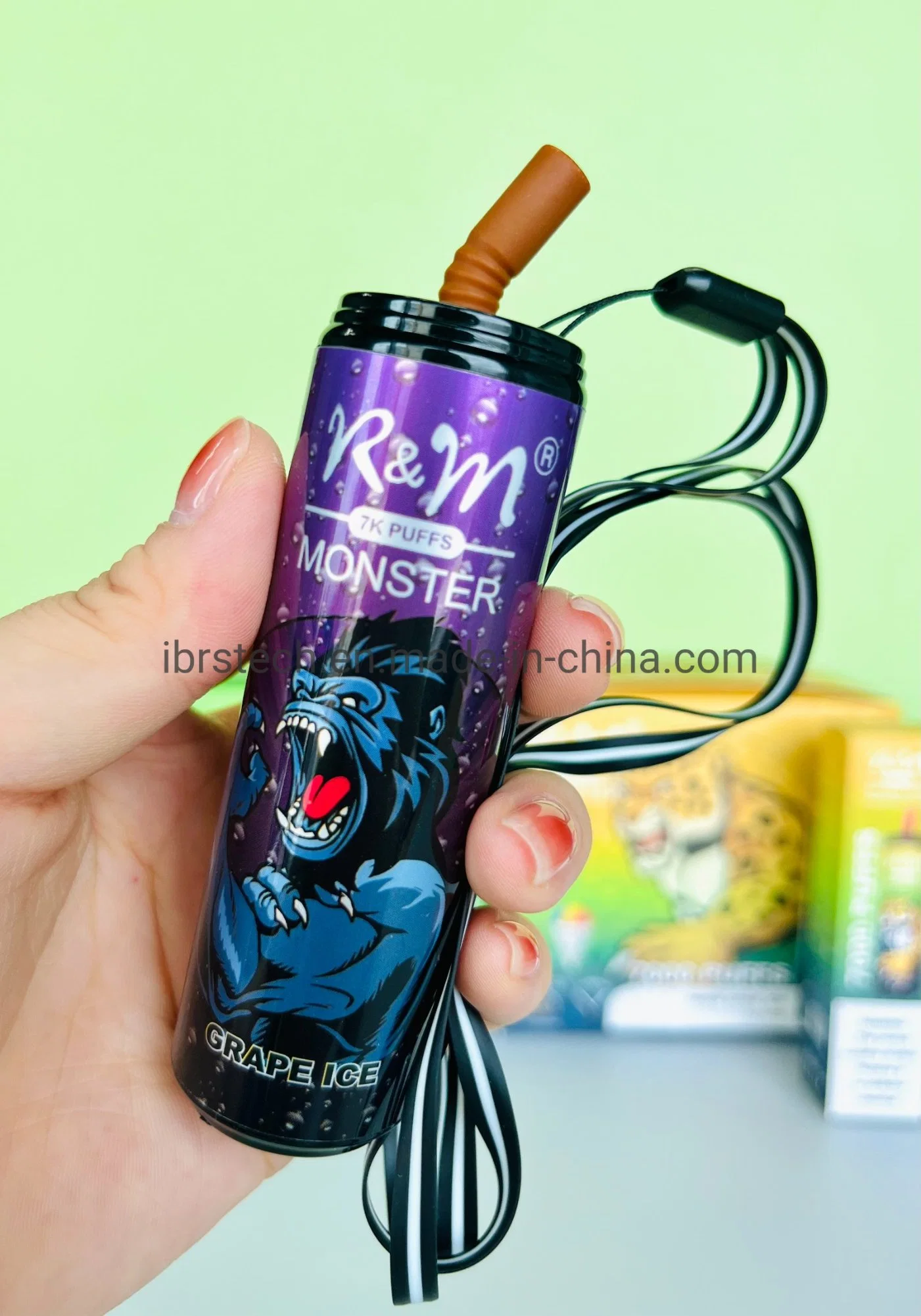 Cola CAN forme Vape Puff mesh bobine cigarette électronique jetable R&amp;M Monster 7000 Puffs Vape