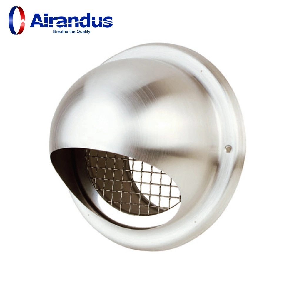 Stainless Steel 304 Round Diffuser Ventilation Air Valve Air Vent Valve for Kitchen