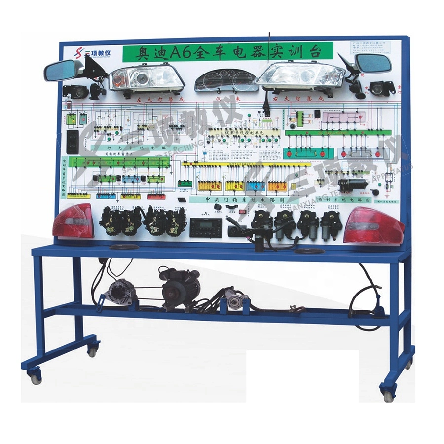 Common Rail de control eléctrico del motor de gasóleo de automoción banco de pruebas del equipo de formación