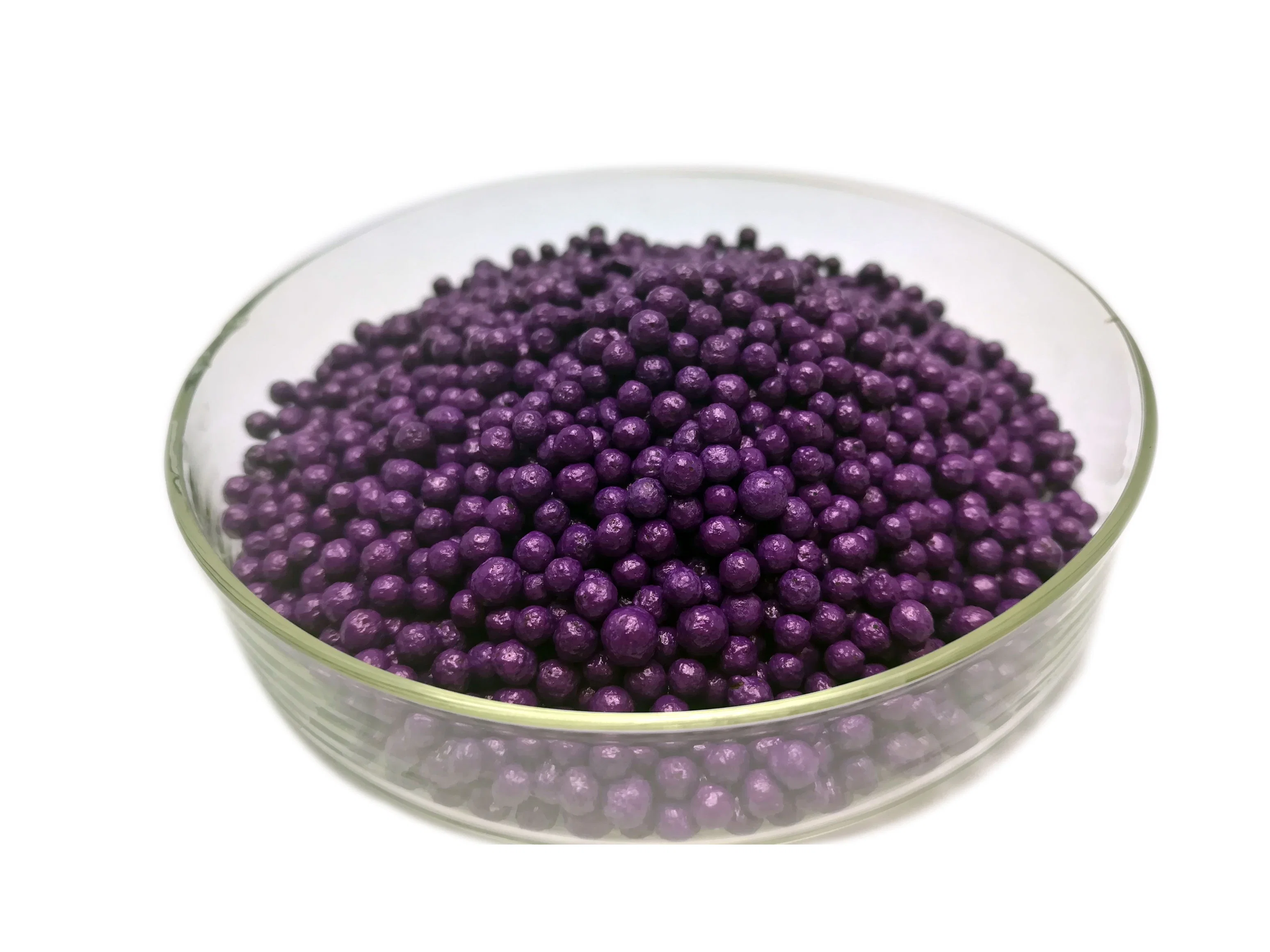 Low Price Humic Amino Acid Granular /Purple Granule /Ball Organic Fertilizer Manufacturer