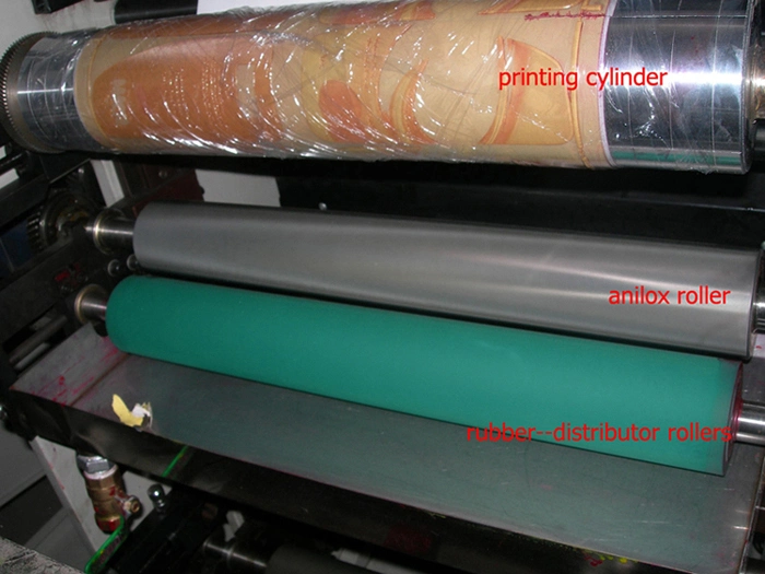 AC320-6B Multi-Color Flexo máquina de impressão de etiquetas de papel