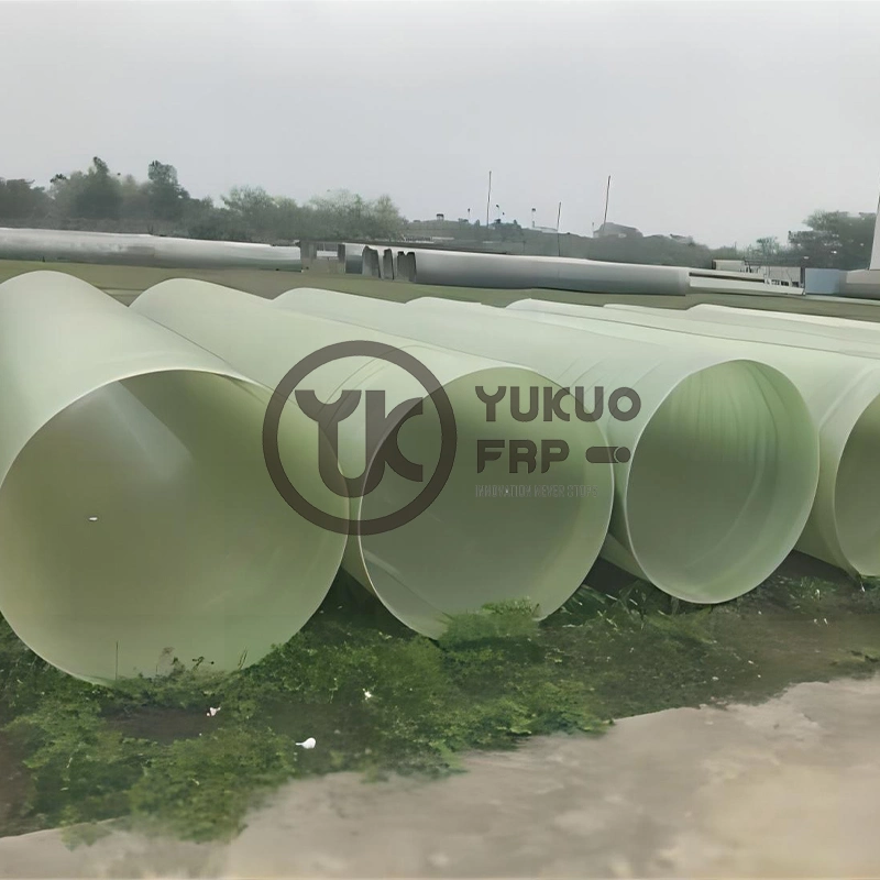 Low Price FRP/GRP/Fiberglass Reinforced Plastic Pipe