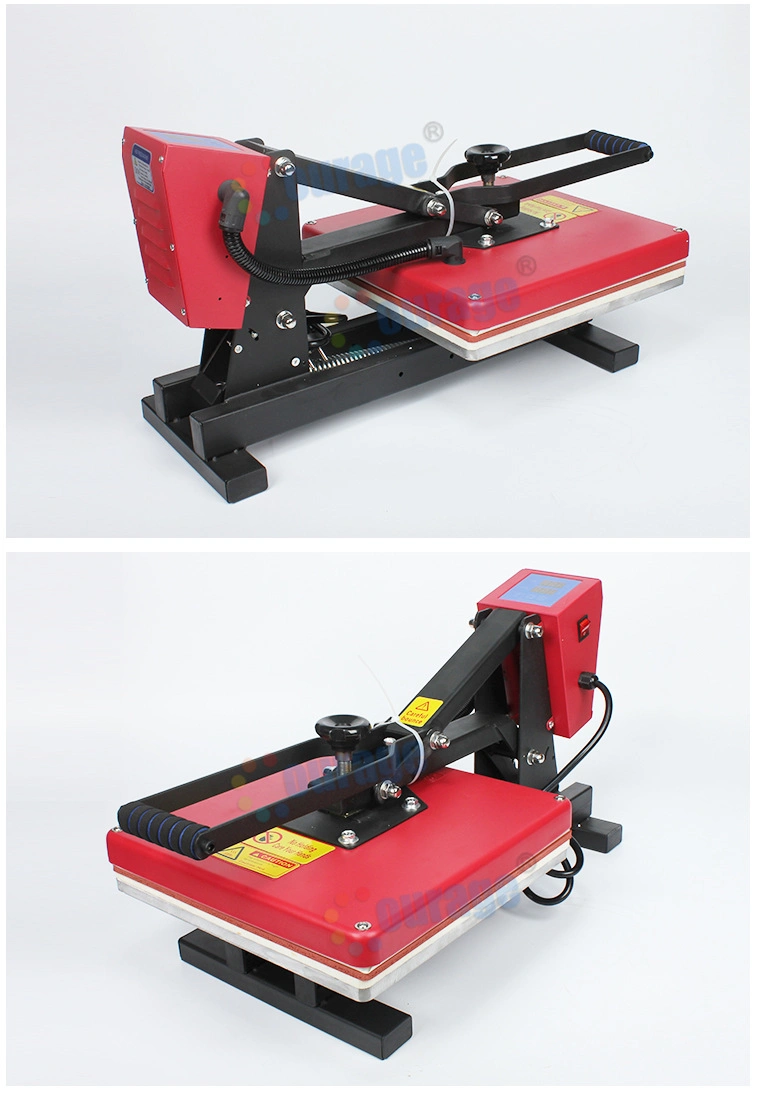 New 38*38 High Pressure Flat Stamping Machine Heat Transfer Printing T-Shirt Pillow Phone Case Ironing Machine Logo Ironing Equipment