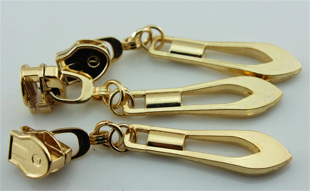 Zipper Puller Accessories 3#5#8# Apparel, Home Textile, Luggage Automatic Self-Locking Metal Puller Zpp0702