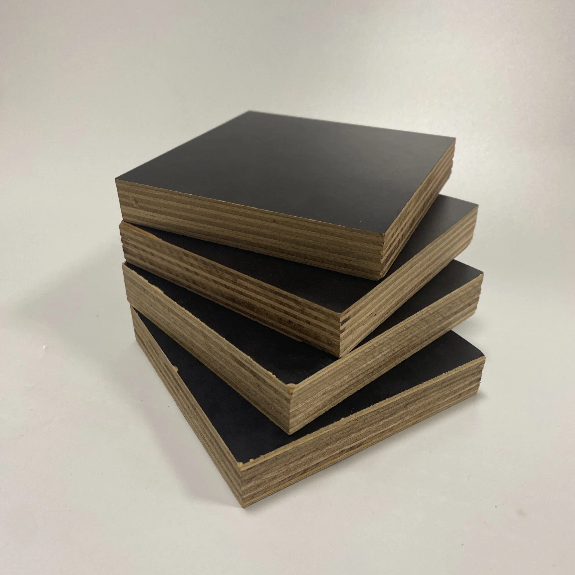 Qatar Market Wholesale/Supplier Price 3/4 Inch 10-12 Use Times 4X 8 Marine Waterproof Concrete Formwork Black Film Faced Finger Joint Plywood for Construction