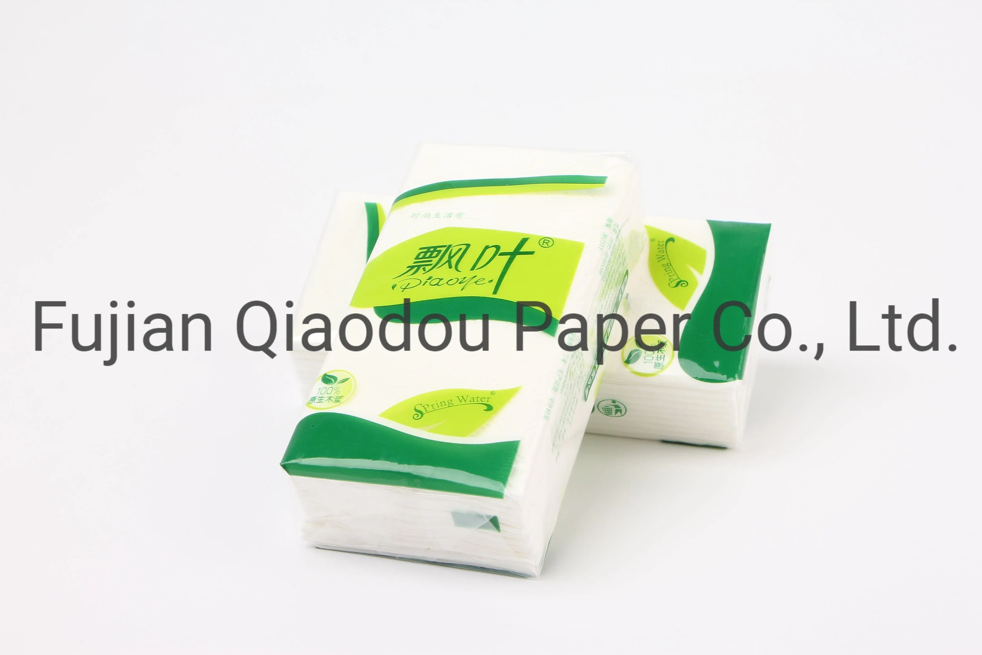 Piaoye 210*215mm Custom Disposable Handkerchief Hand Facial Paper