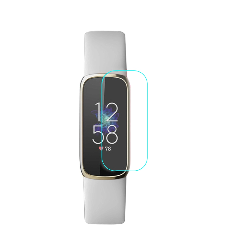 Explosion-Proof Full Coverage Soft TPU Smart Watch Screen Protector Film for Fitbit Luxe