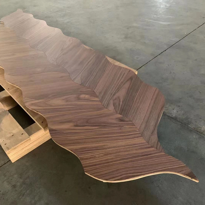 Folhas forma Oak piso de madeira projetada