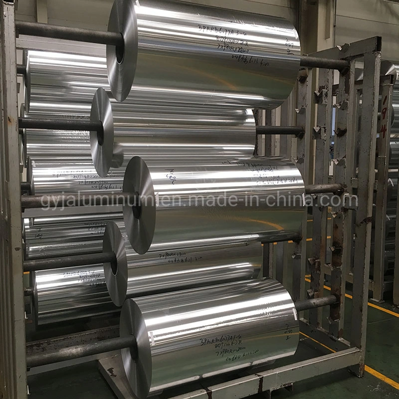 Aluminum Foil Raw Roll Material Bare Aluminium Alloy 1235 8079 for for Packaging and Compounding