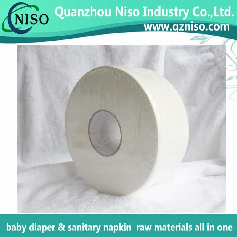 Top Grade Jumbo Roll Tissue for Baby Diaper Raw Materials Wrap Tissue Paper