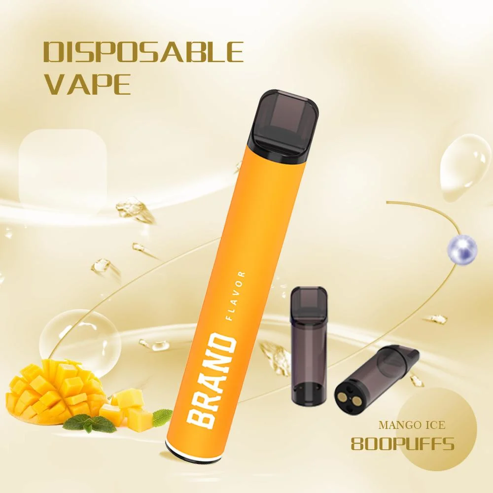 500 Puffs Over 50 Falvors Prefilled Disposable/Chargeable Vape 0% 2% Nicotine Electronic Cigarette with Replacement Prefilled Refilled Cartridge Tank Vape Pod