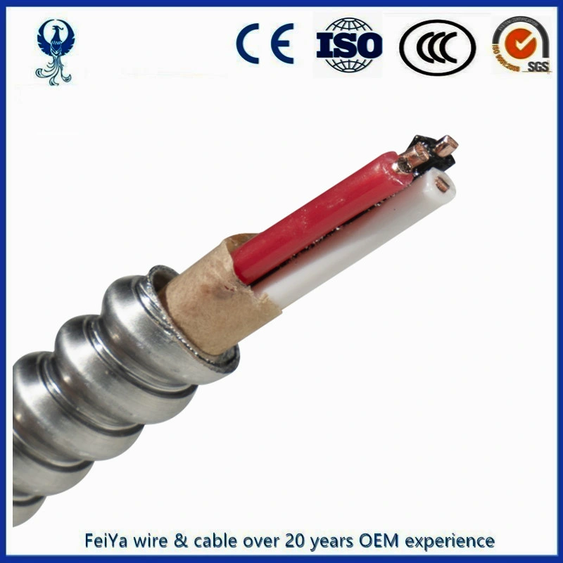 AC90 14/2AWG 12/2AWG Bx Cable Mc Cable 600V Al Aluminum Interlocked Armour Cable with C-S-a Certificate for Canada