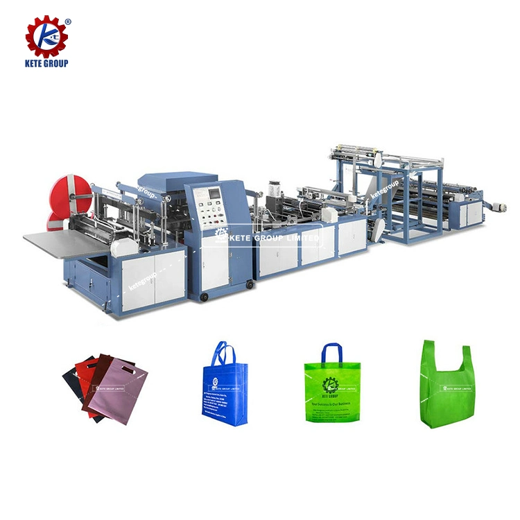 PP Non Woven Fabric Loop Handle Bag Making Machine