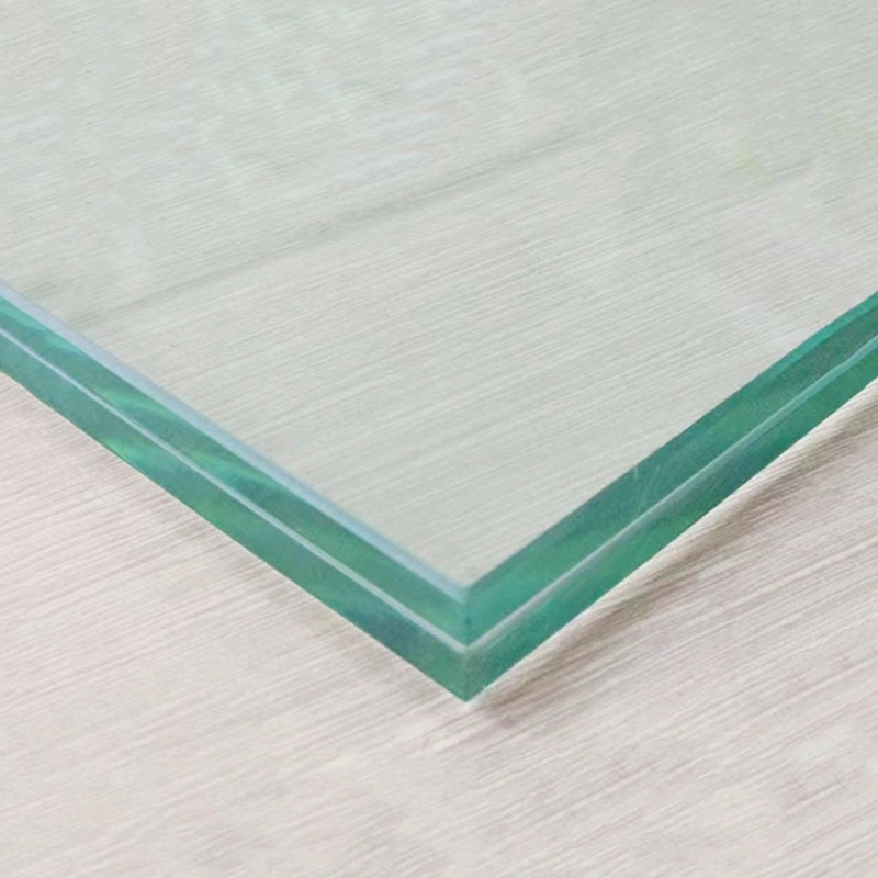 Customizable 2mm 3mm 5mm 6.38 21.14mm Milky White Fused Irregular Laminated Transparent Glass