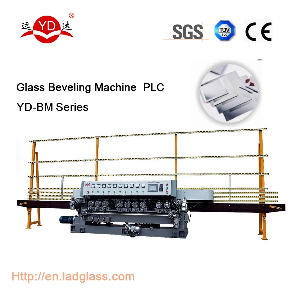 Good Service Auto PLC Control Glass Beveling Edging Polishing Machine