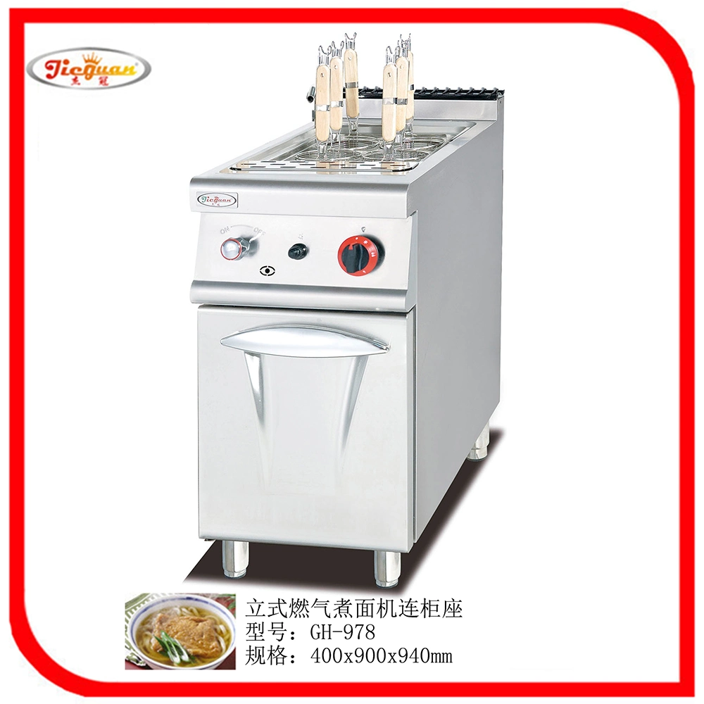 Gh-978c Gas Pasta Cooker with Cabinet