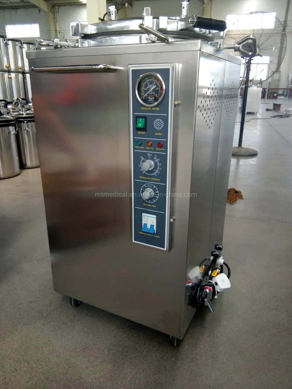 Medical Sterilization Electric Heated Vertical Steam Sterilizer