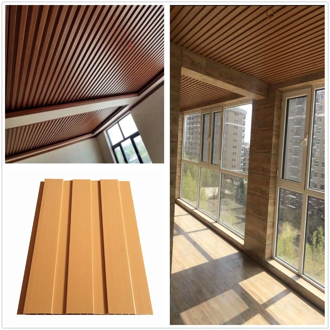 12mm Thick Plastic Laminated Wall Panel Price China 200mm Width Techos En PVC Ceilings