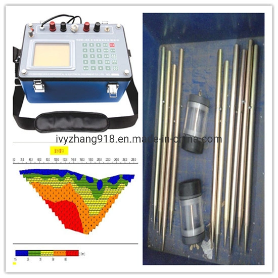 Geophysical Induced Polarization Meter DC Resistivity Meter Ves Survey Equipment Electrical Profiling Instrument Resistivity IP Meter