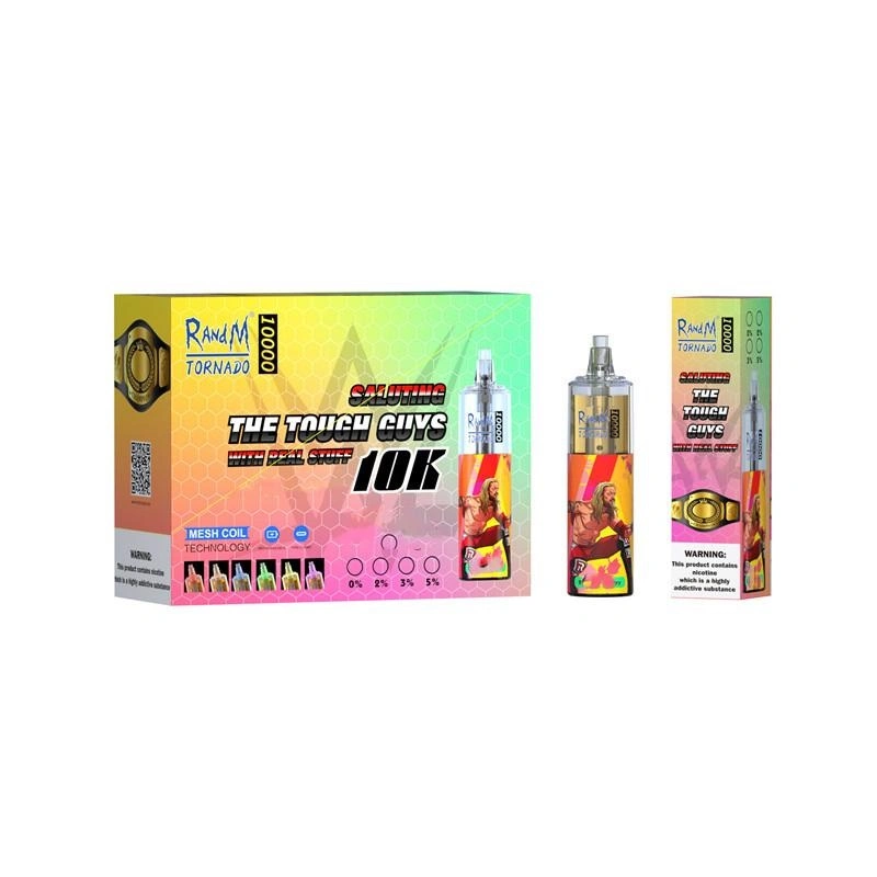 Original Großhandel Einweg Vape Pen Früchte Aromen E Zigarette Runfree Randm Tornado 10000 Big Puffs 20ml vorgefüllter wiederaufladbarer Pod