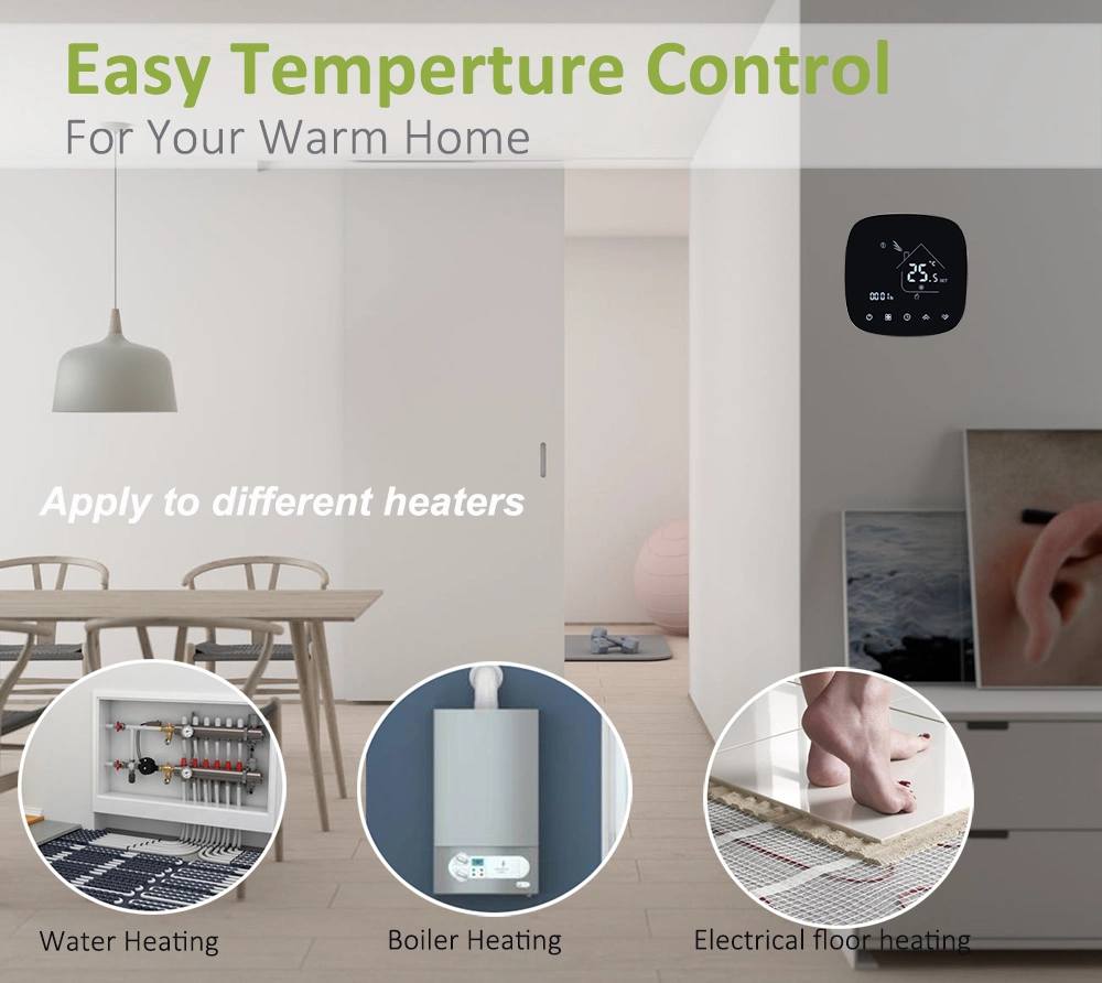 Easy Temperature WiFi Control Water Heater/Boiler Heating Thermostat for Home Automation