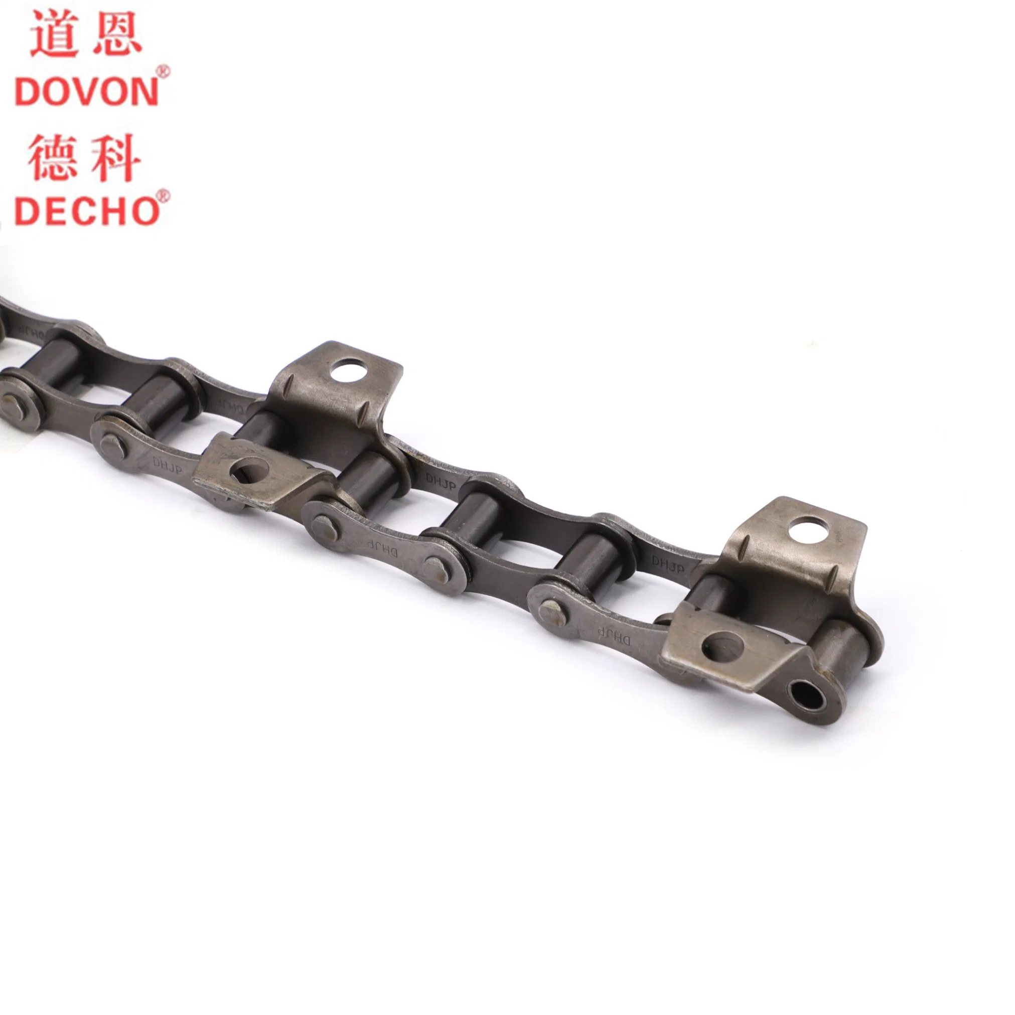 Lifting Chain Stainless Steel Timing Chain Link Short Link Alloy ISO/TUV/SGS Rice Harvester Roller Chain