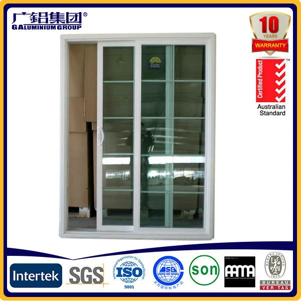 Ventana corredera de aluminio y vidrio barata con mosquitera