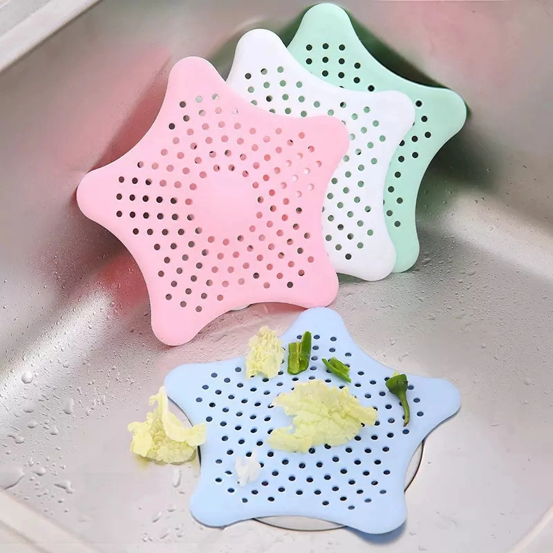 Hair Catcher Drain Protector Silicone Sink Filter Drain Cover Hair Trap Strainer