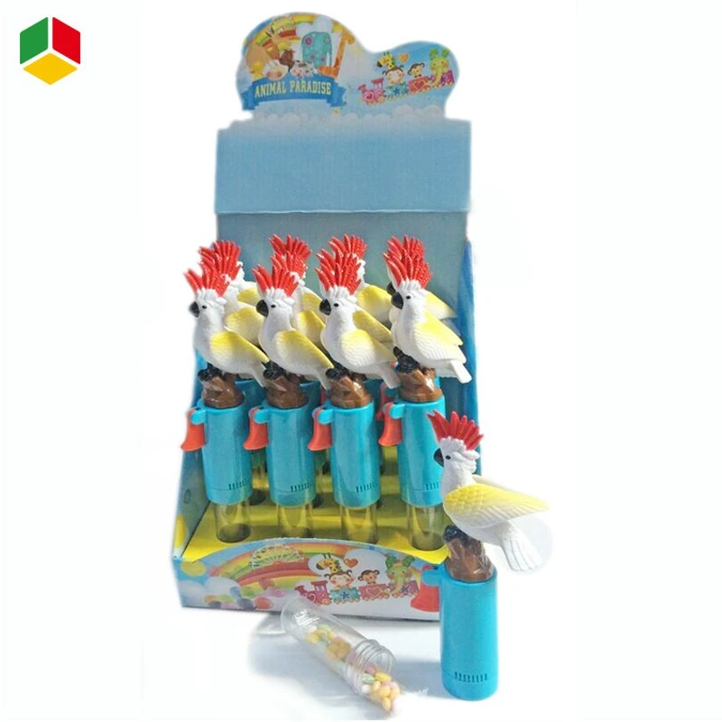 Qstoys Hot Selling Factory Wholesale/Supplier Novelty Educational Promotional Toy Gift Kids Children Plastic Sweet Candy Tubes Toys