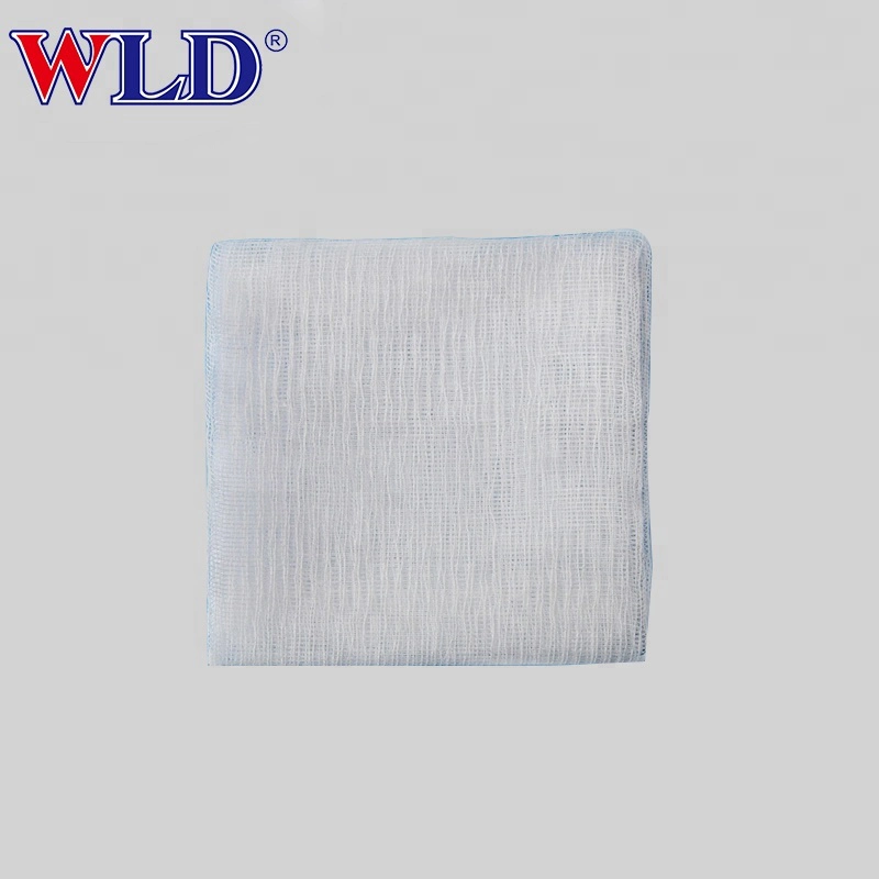 100% Cotton Gauze Swab Non-Sterile with X-ray 10 X 10 Cm Medical Gauze Swab Gauze