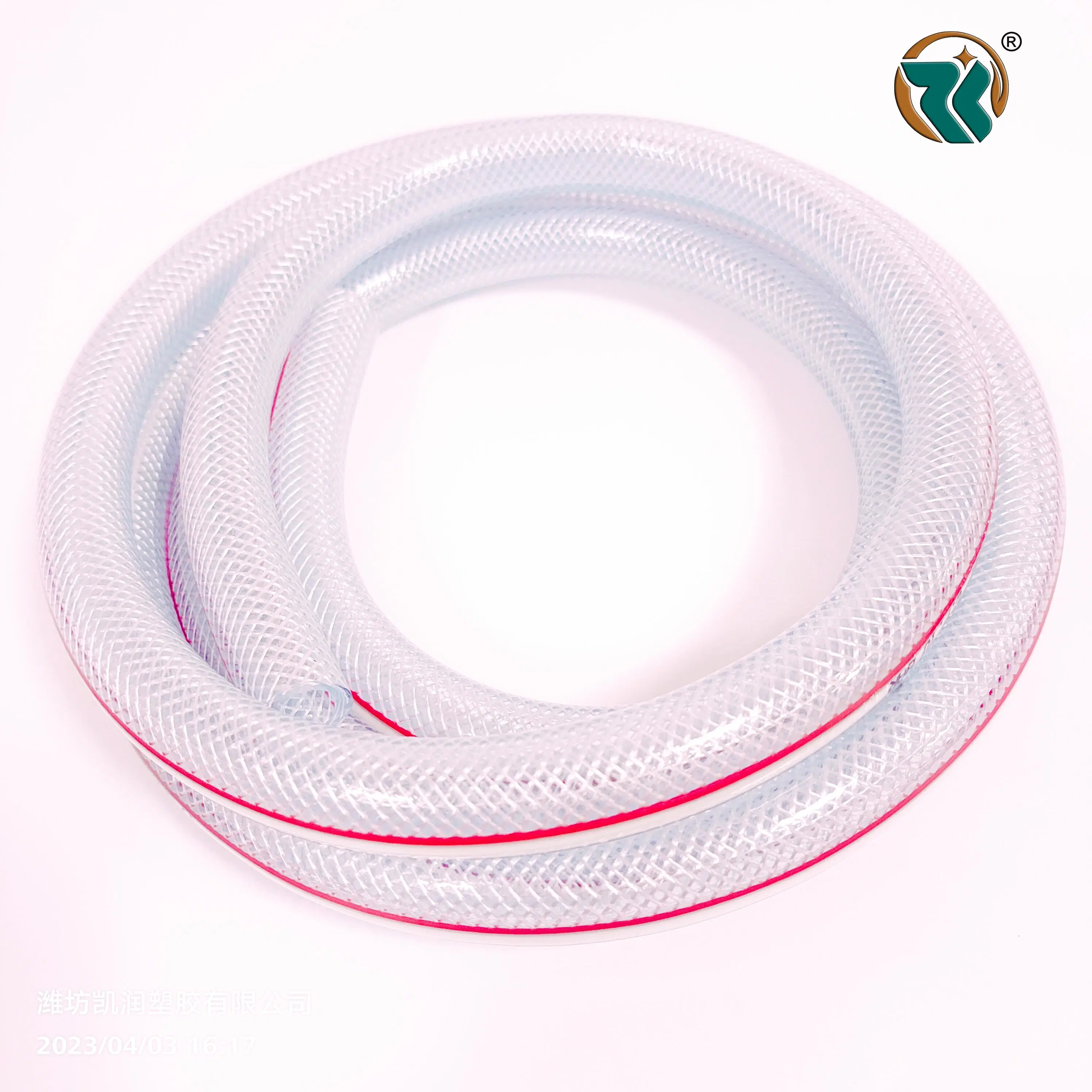 ISO Standard PVC Material ID 12 mm Irrigation Water Garden Reinforced Hose