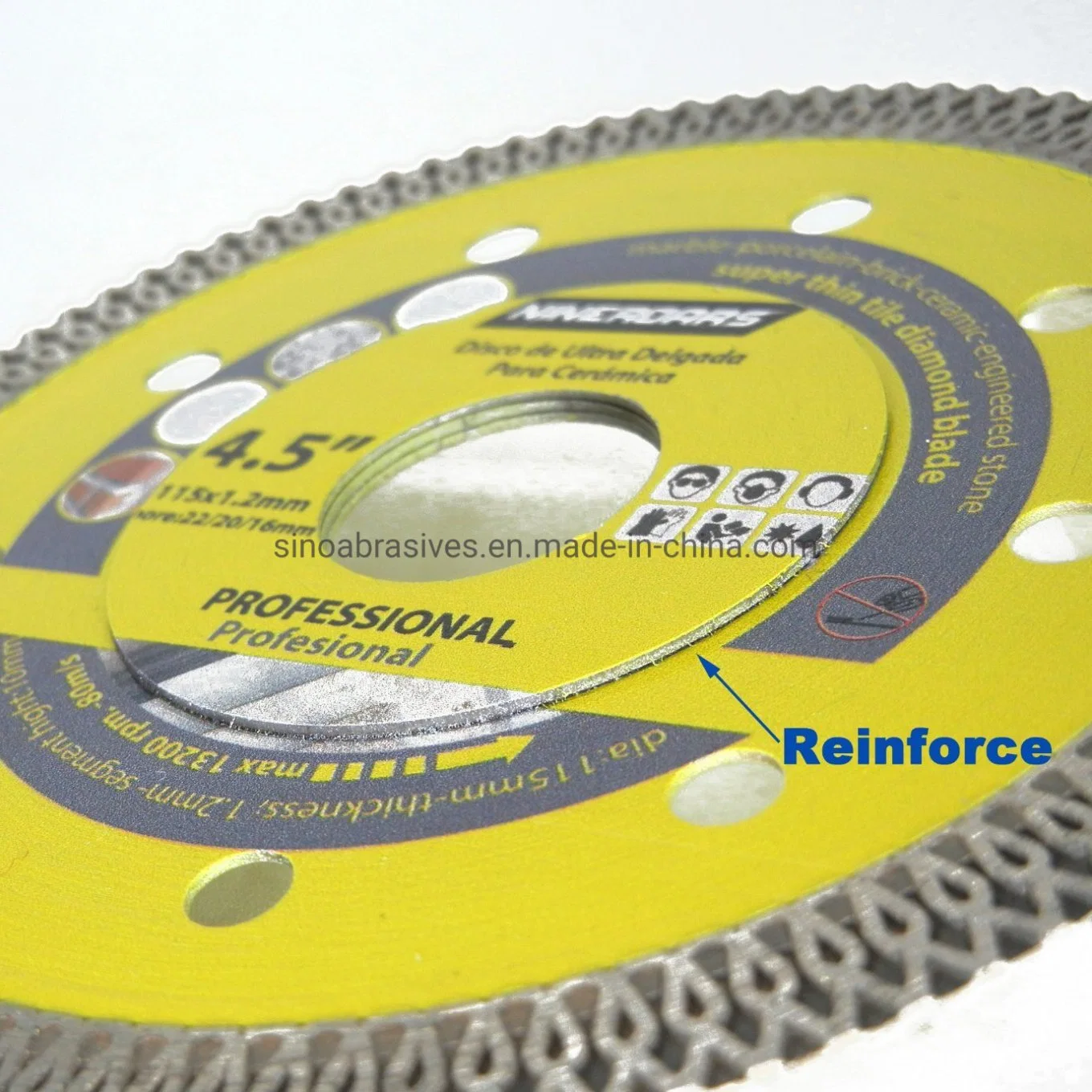 Super Thin Diamond Saw blade for Porcelain