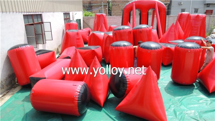 7-10 Man 44 PCS Best Inflatable Air Paintball Bunkers