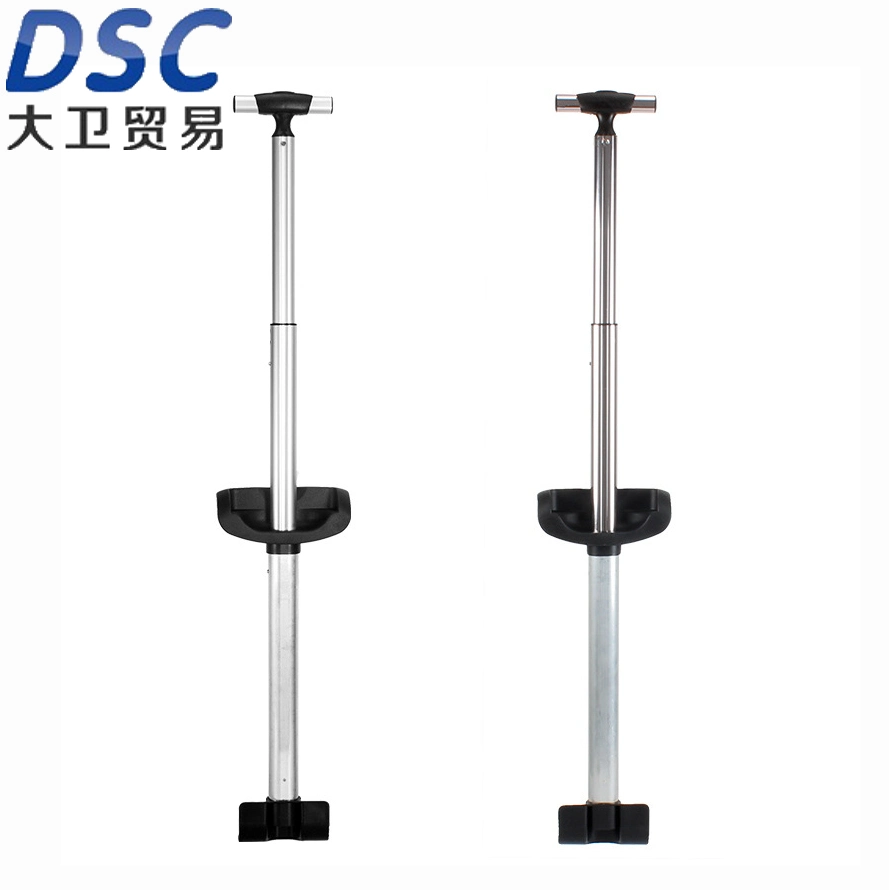 Retractable Luggage Bar on Wheels Single Suitcase Handles Replacement Luggage Bar Trolley Rod