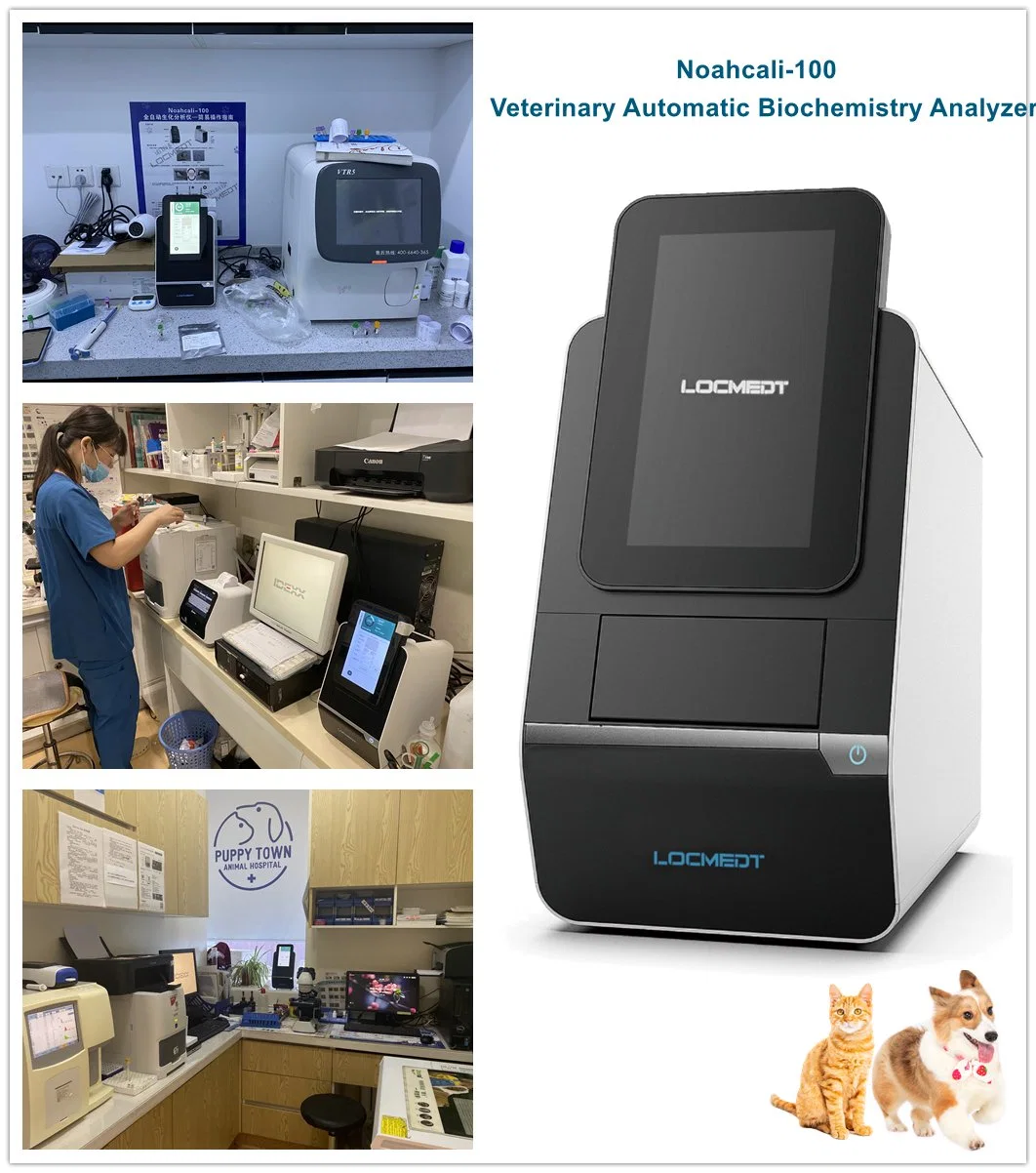 Locmedt Portable Blood Chemistry Analyzer for Vet Professional Lab Equipment