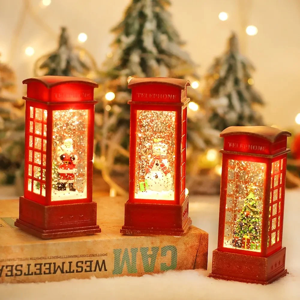 Christmas Table Decorations LED Night Light Gift Party Accessories