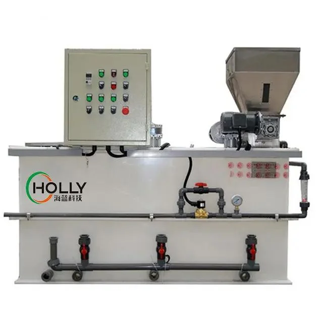 High Efficiency Three Tanks Automatic Polymer Preparation Dosing Unit