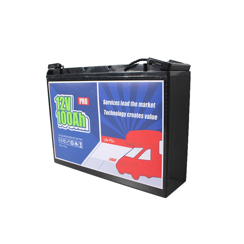 Low Temp Cutoff 12.8V 100ah LiFePO4 Deep Cycle Battery