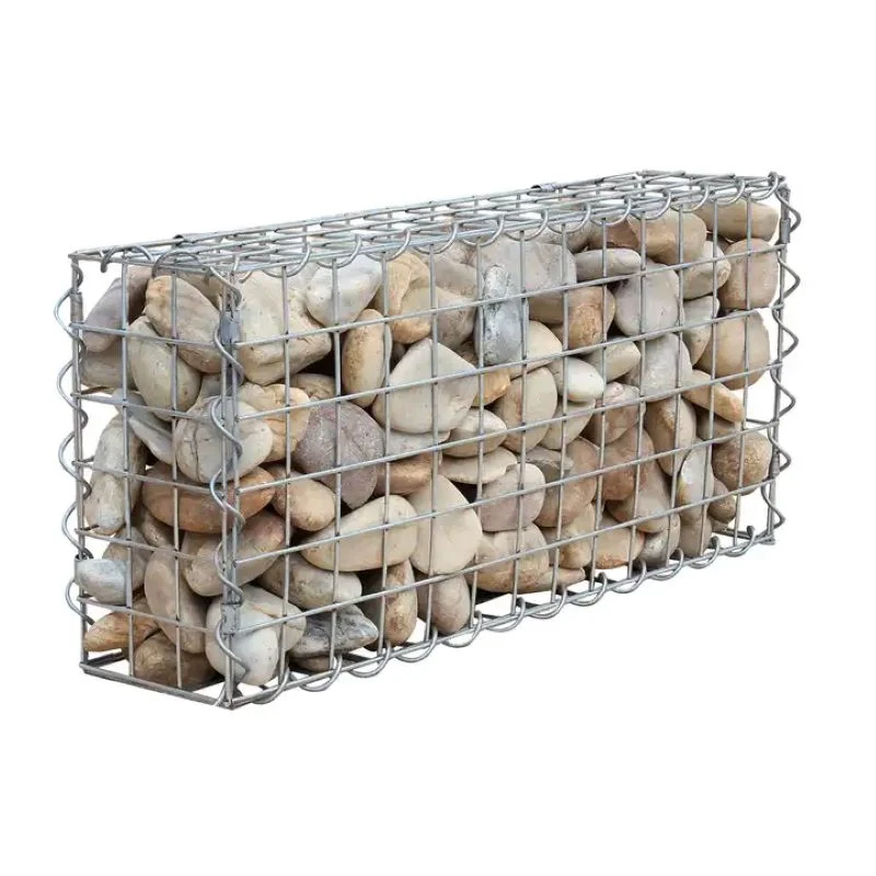 Welded Wire Mesh Galvanized Steel Garden Fence Gabion Stone Baskets Box