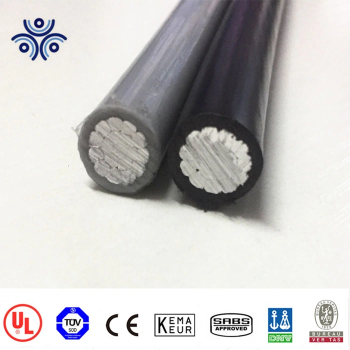 UL44 600V Cable conductor de aluminio de 12AWG XHHW-2 Cable de aislamiento XLPE