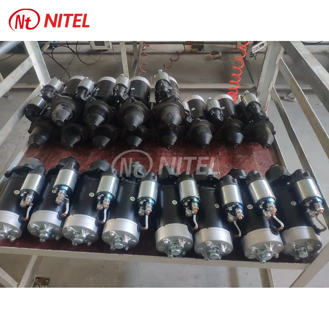 Nitai Bosch 0001368056 Motorcycle Starter Motor Factory Starter Motor 500W China 24V Starter Motor for Bosch Man 0001368056