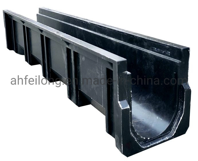 Precast U Channel Composite Resin Drainage Channel Floor Drain