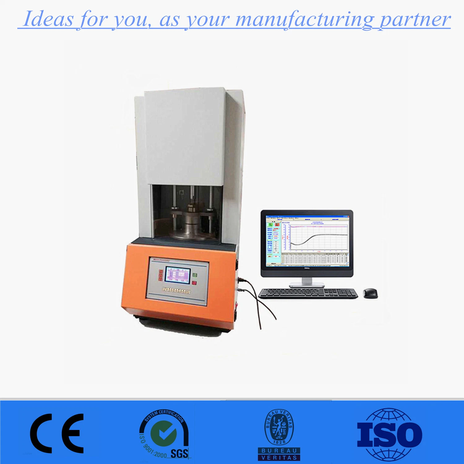 University Lab Room Rubber Testing Machine No Rotorless Rheometer