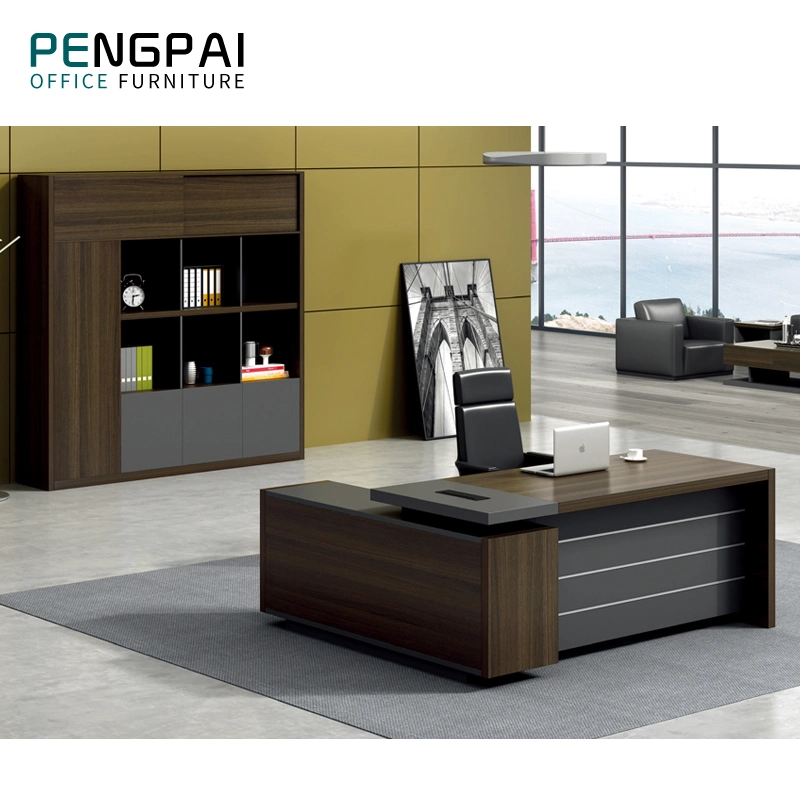 Wholesale MDF Office Table Luxury Executive Modern Office Desk L Shaped Office Furniture Table