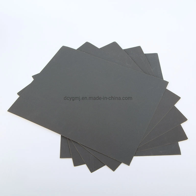 Waterproof Abrasive Fiber Disc Aluminium Oxide Reinforced Resin Black Sanding Paper